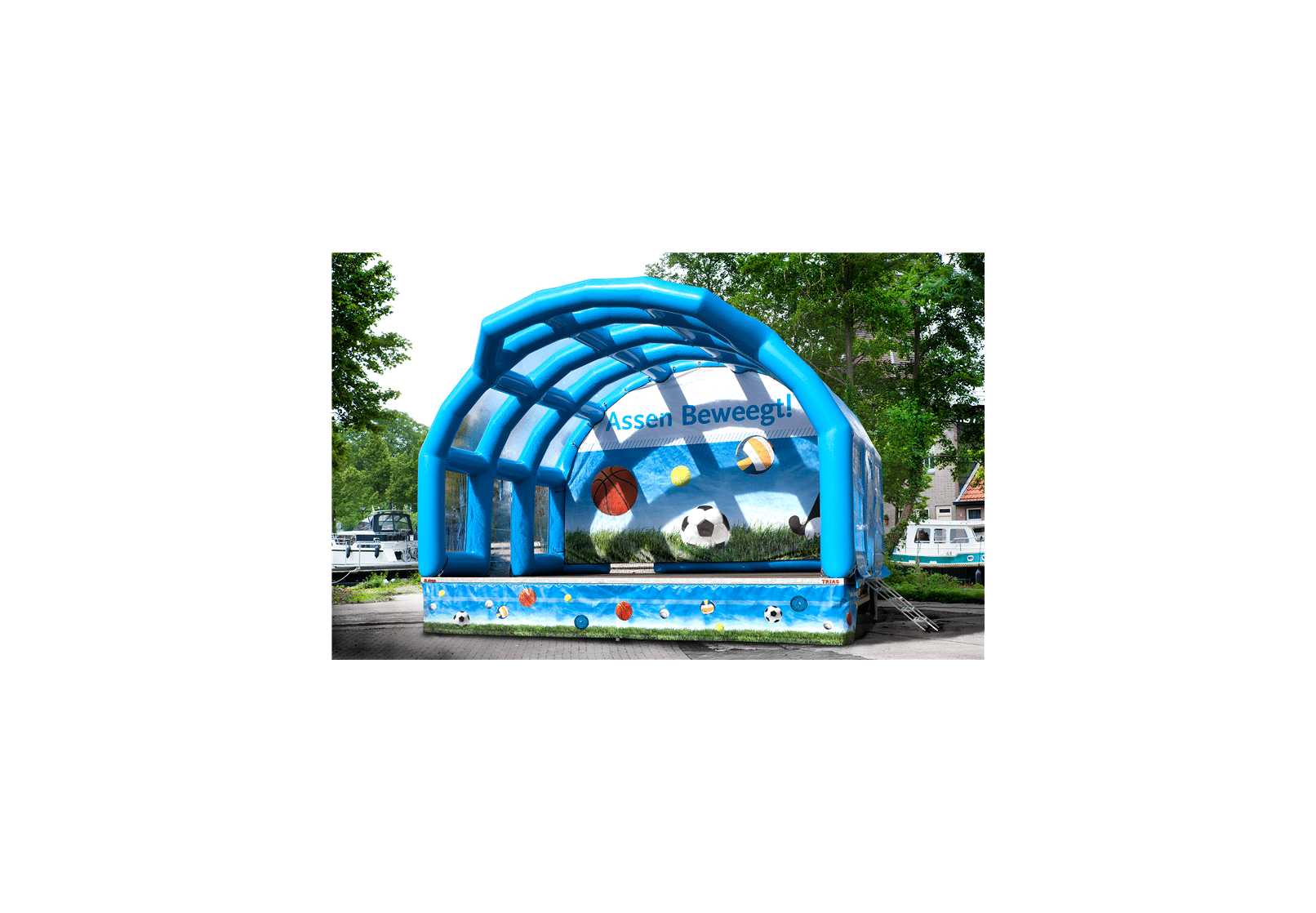 Product afbeelding Podiumwagen op maat Assen Beweegt